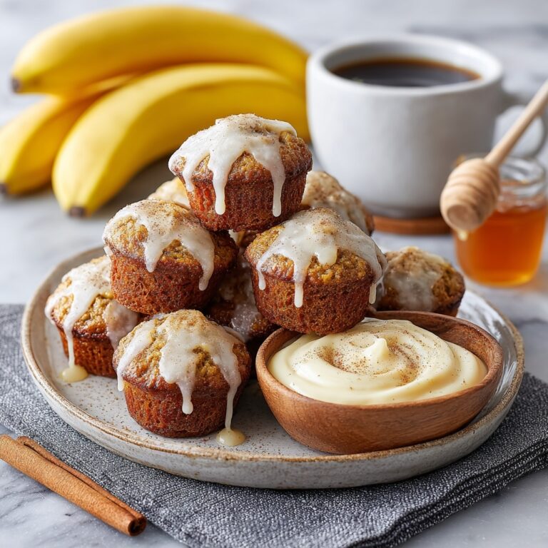 Banana Bread Bites with Honey Butter Recipe