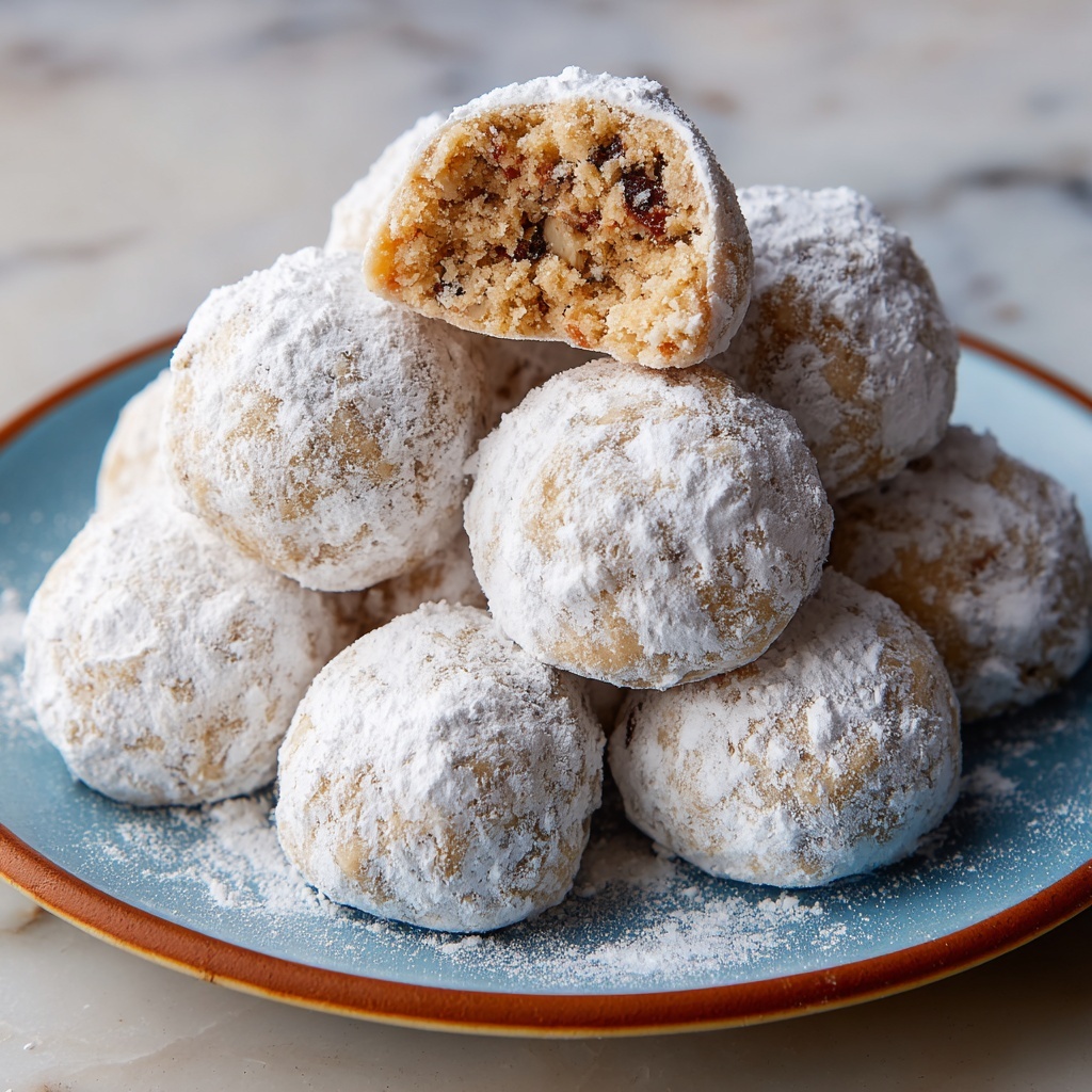 Easy Pumpkin Spice Snowball Cookies Recipe - Recipe Image