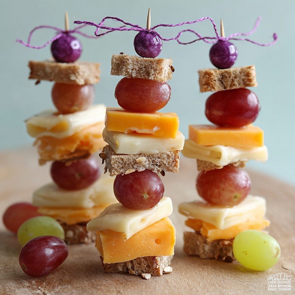 Lunch Kabob “Necklaces” Recipe - Recipe Image