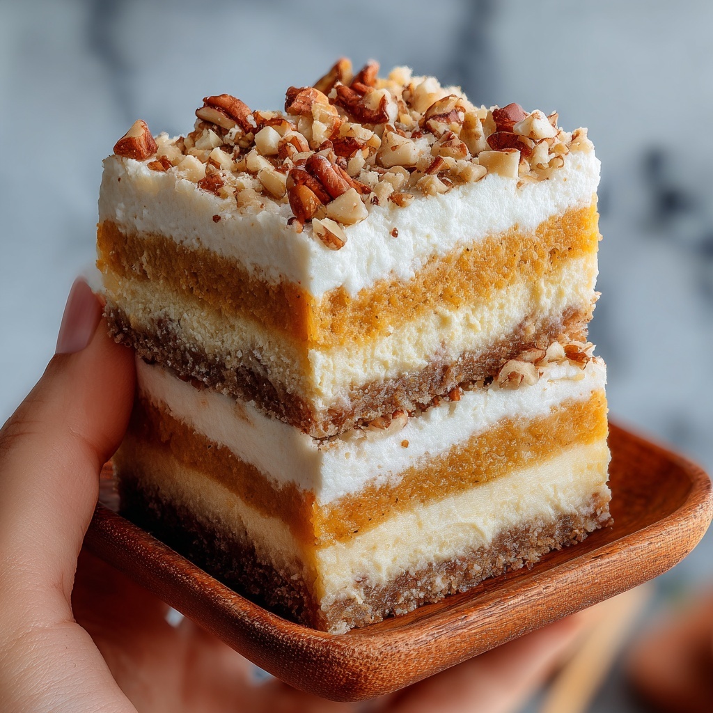 Pumpkin Delight Dream Bars Recipe - Recipe Image