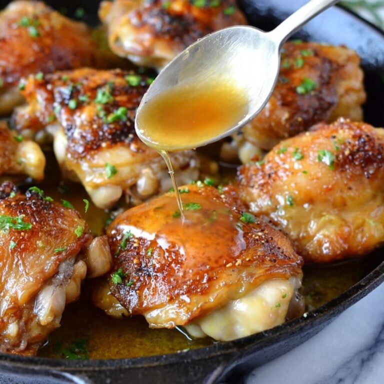 Sticky Orange Chicken Thighs Recipe
