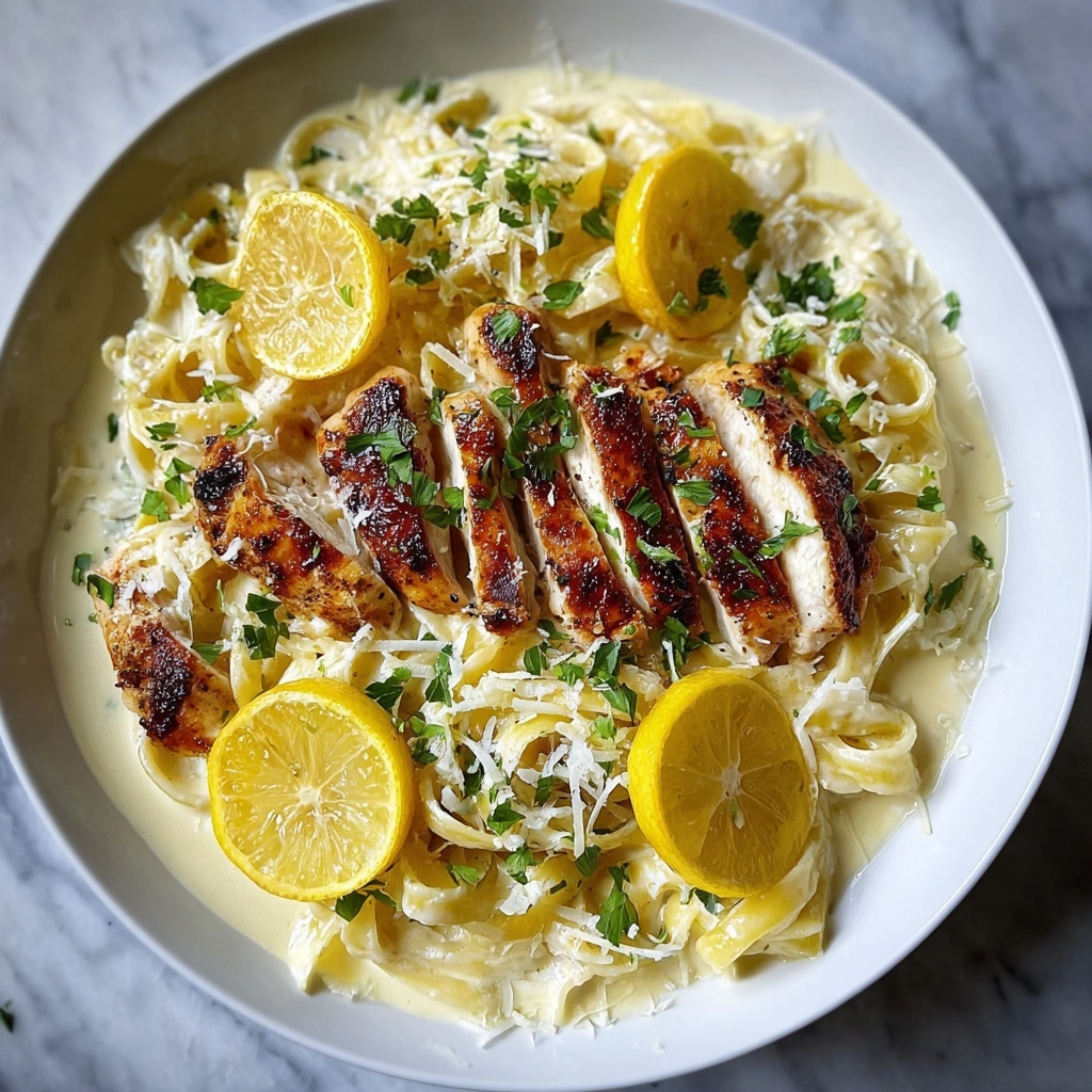 Lemon Chicken Pasta Recipe - Recipe Image