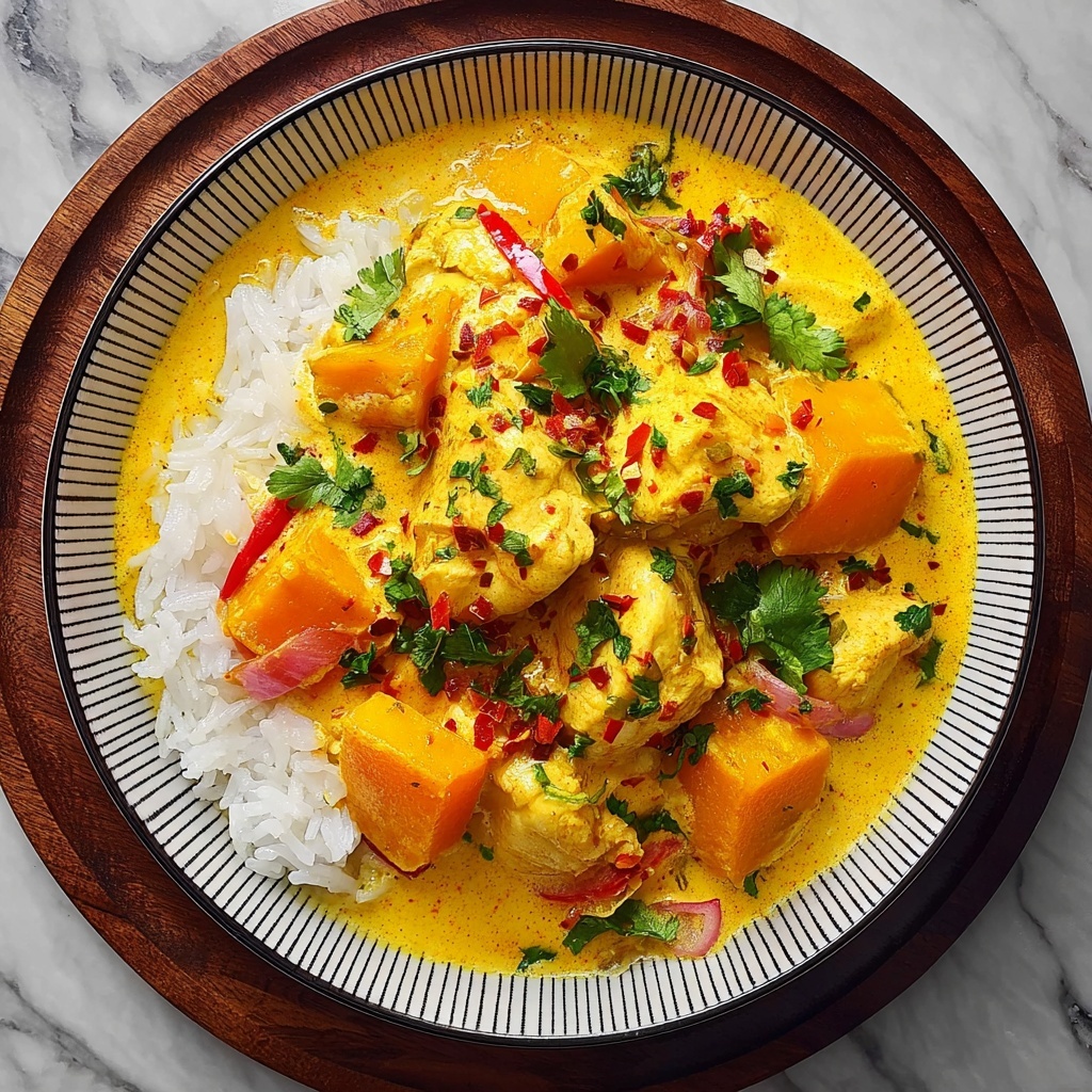 Pumpkin Chicken Curry Recipe - Recipe Image