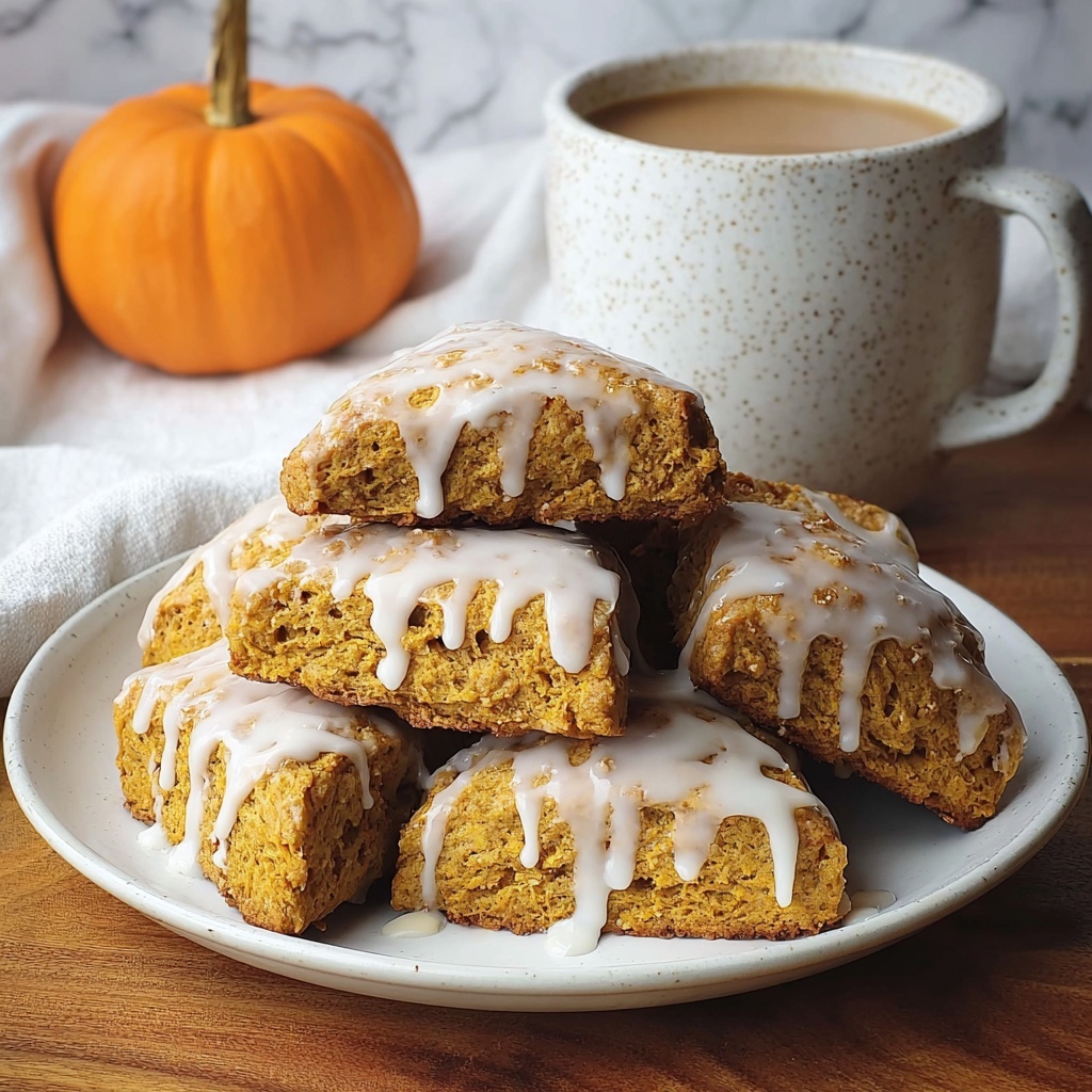 Bakery-Style Pumpkin Scones Recipe - Recipe Image
