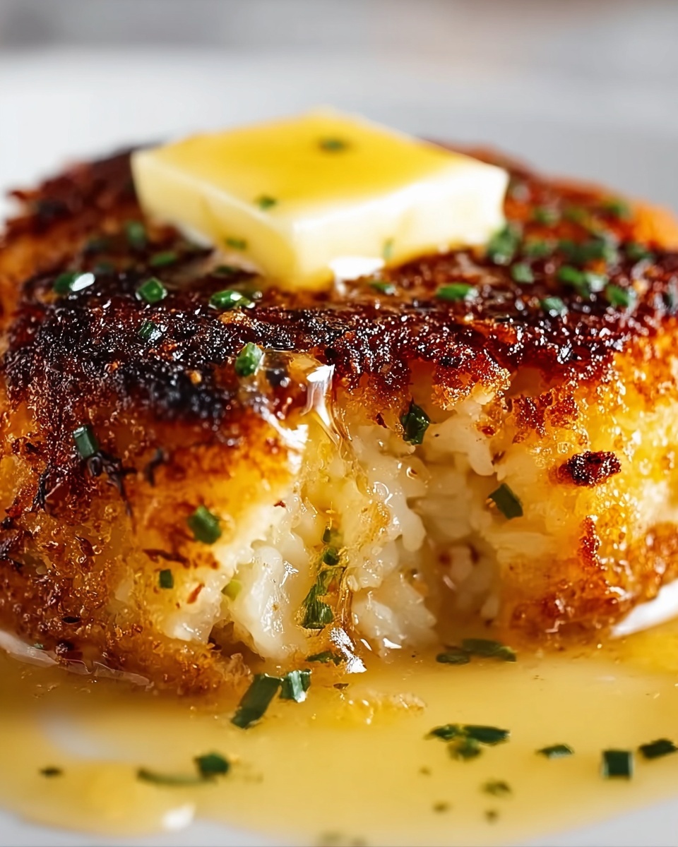Cheddar Bay Crab Cakes with Lemon Butter Drizzle Recipe - Recipe Image