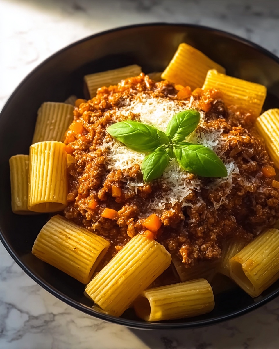 Classic Italian Pasta Bolognese Recipe - Recipe Image