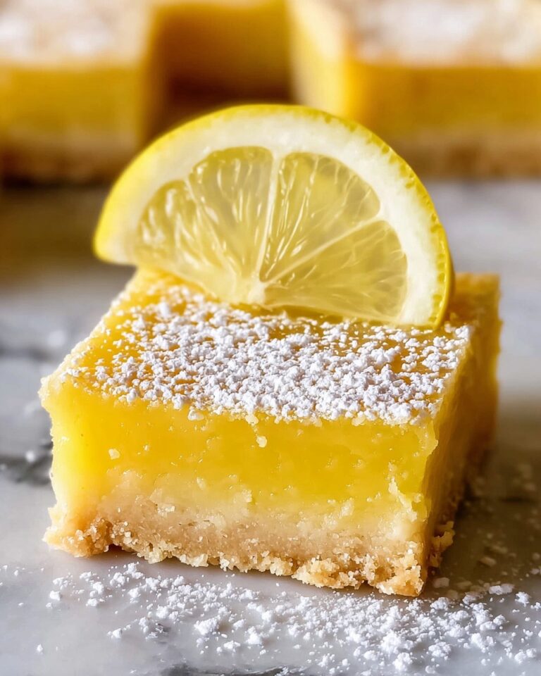 Classic Lemon Bars Recipe