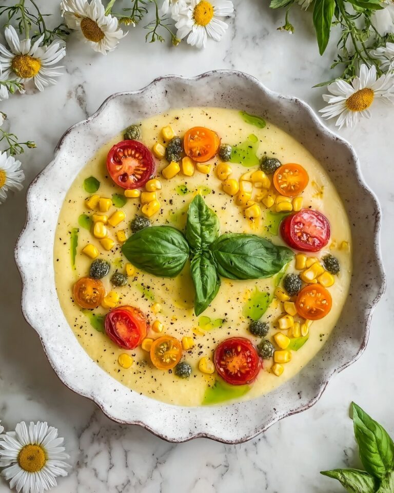 Summer Sweet Corn Gazpacho Recipe