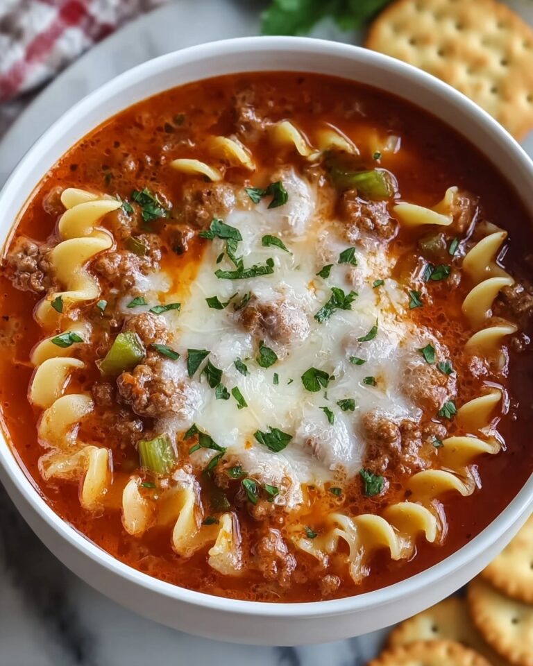 Crock Pot Lasagna Soup Recipe