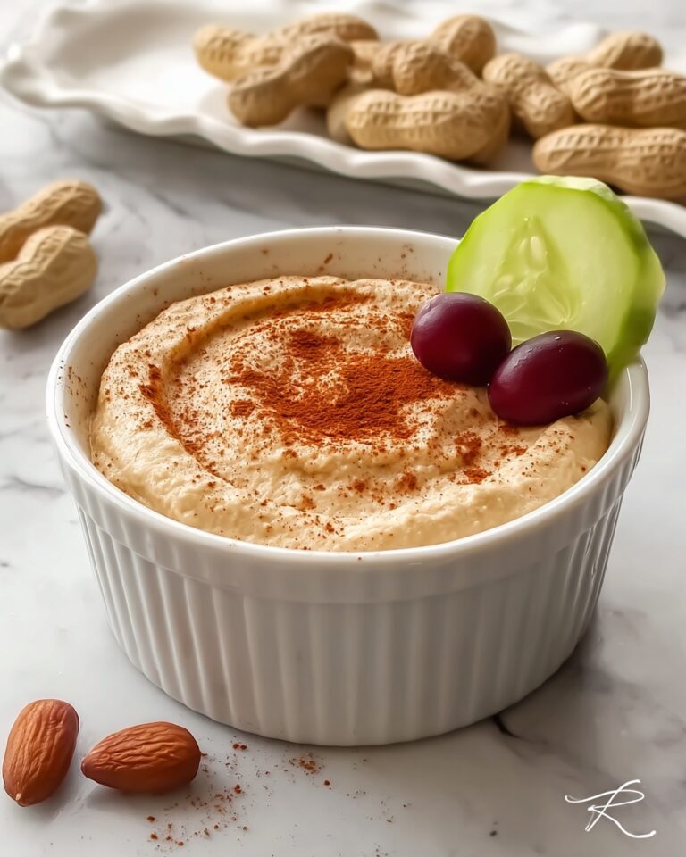 Spiced Peanut Butter Yogurt Dip Recipe
