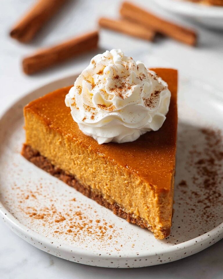 Crustless Pumpkin Pie Recipe