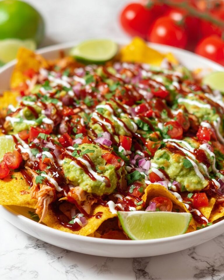 Loaded BBQ Chicken Nachos Recipe