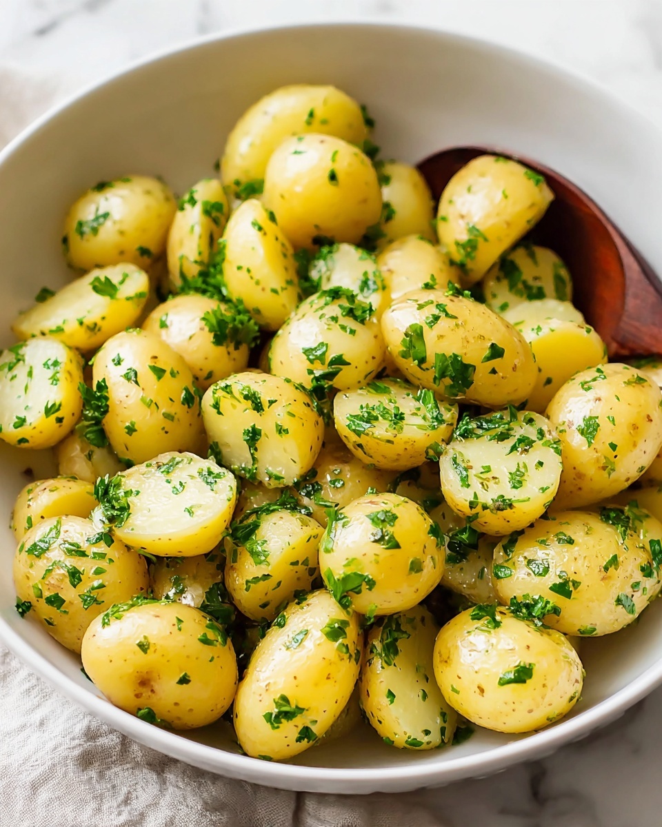 Simple Garlic-Infused Parsley Potatoes Recipe - Recipe Image