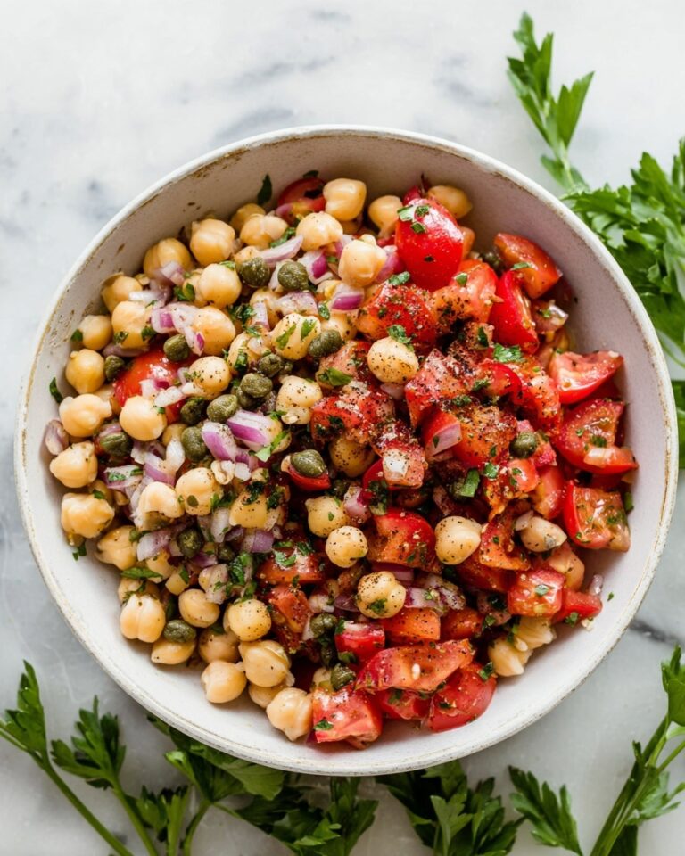 Tomato Chickpea Salad Recipe