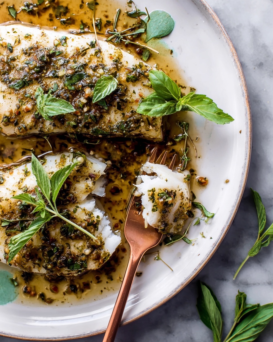 Tilapia with a Lemon Herb Butter Pan Sauce Recipe - Recipe Image
