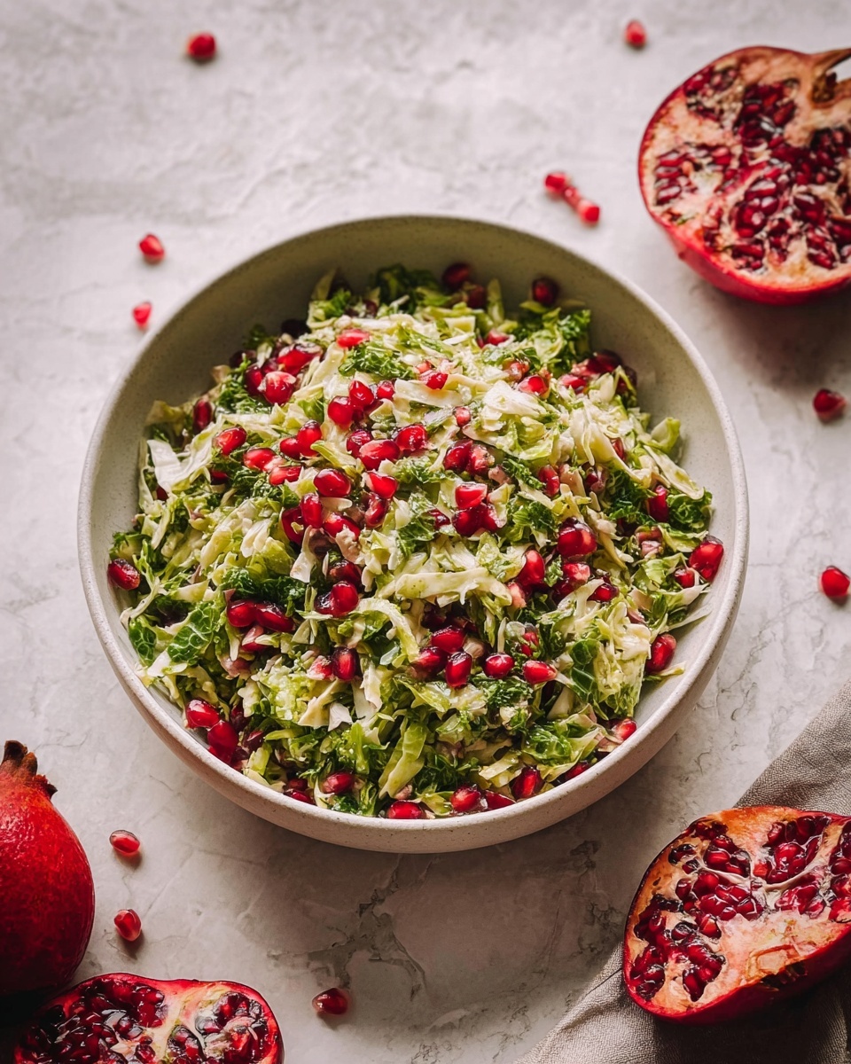 Pomegranate Brussels Sprouts Salad Recipe - Recipe Image