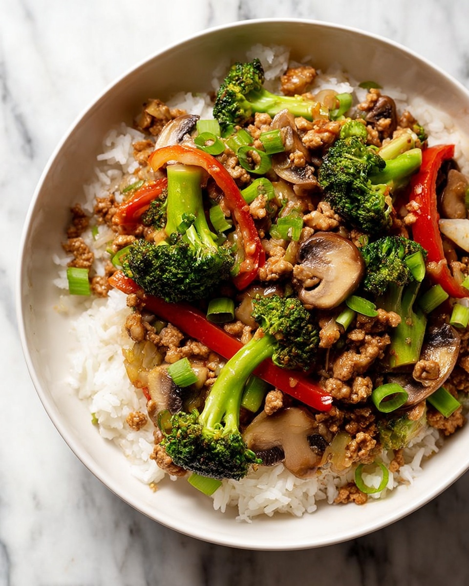 Ground Turkey Stir Fry Recipe - Recipe Image