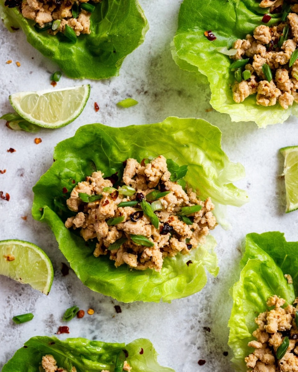 Sweet Chili Chicken Lettuce Wraps Recipe - Recipe Image