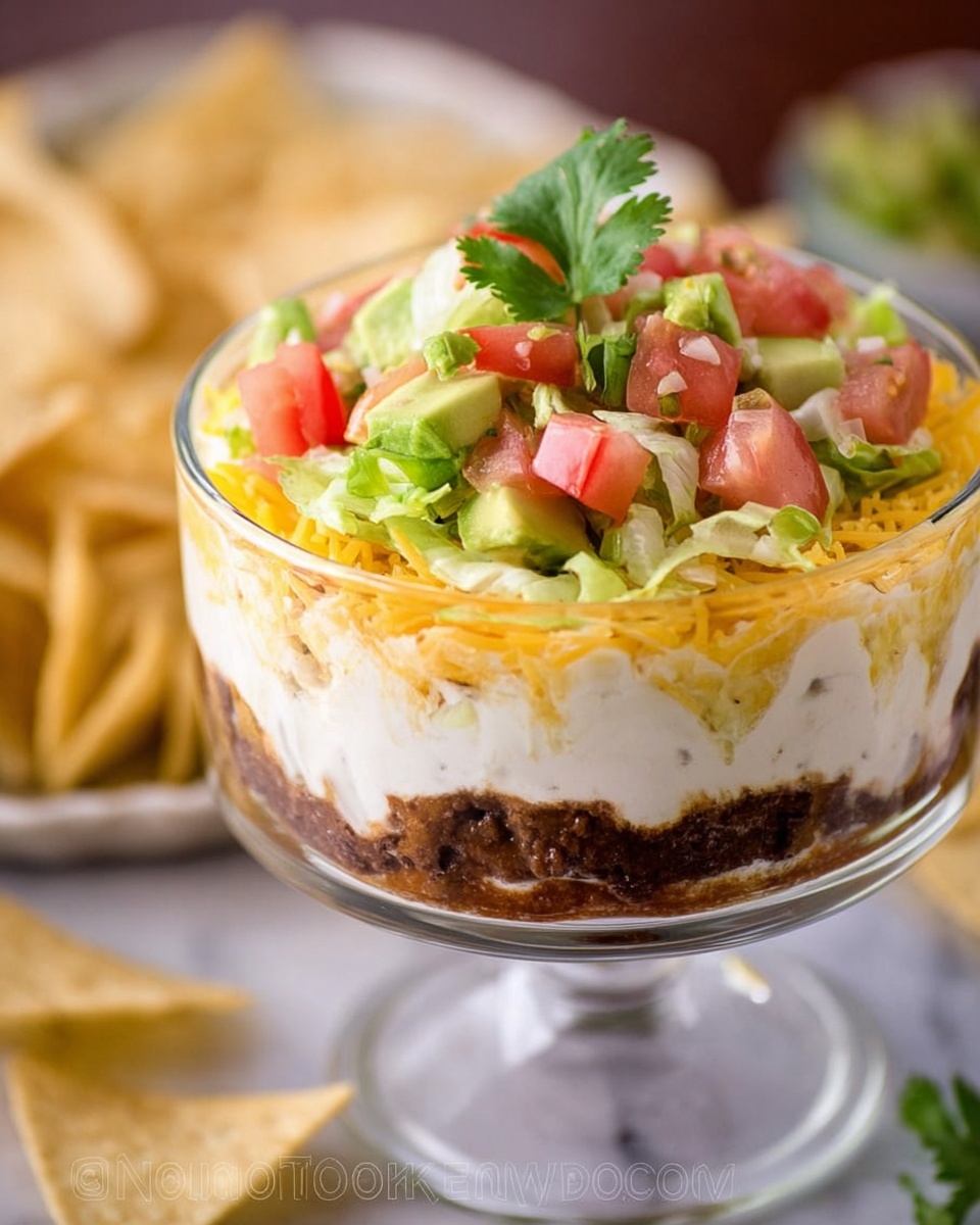 Taco Salad Dip Recipe - Recipe Image