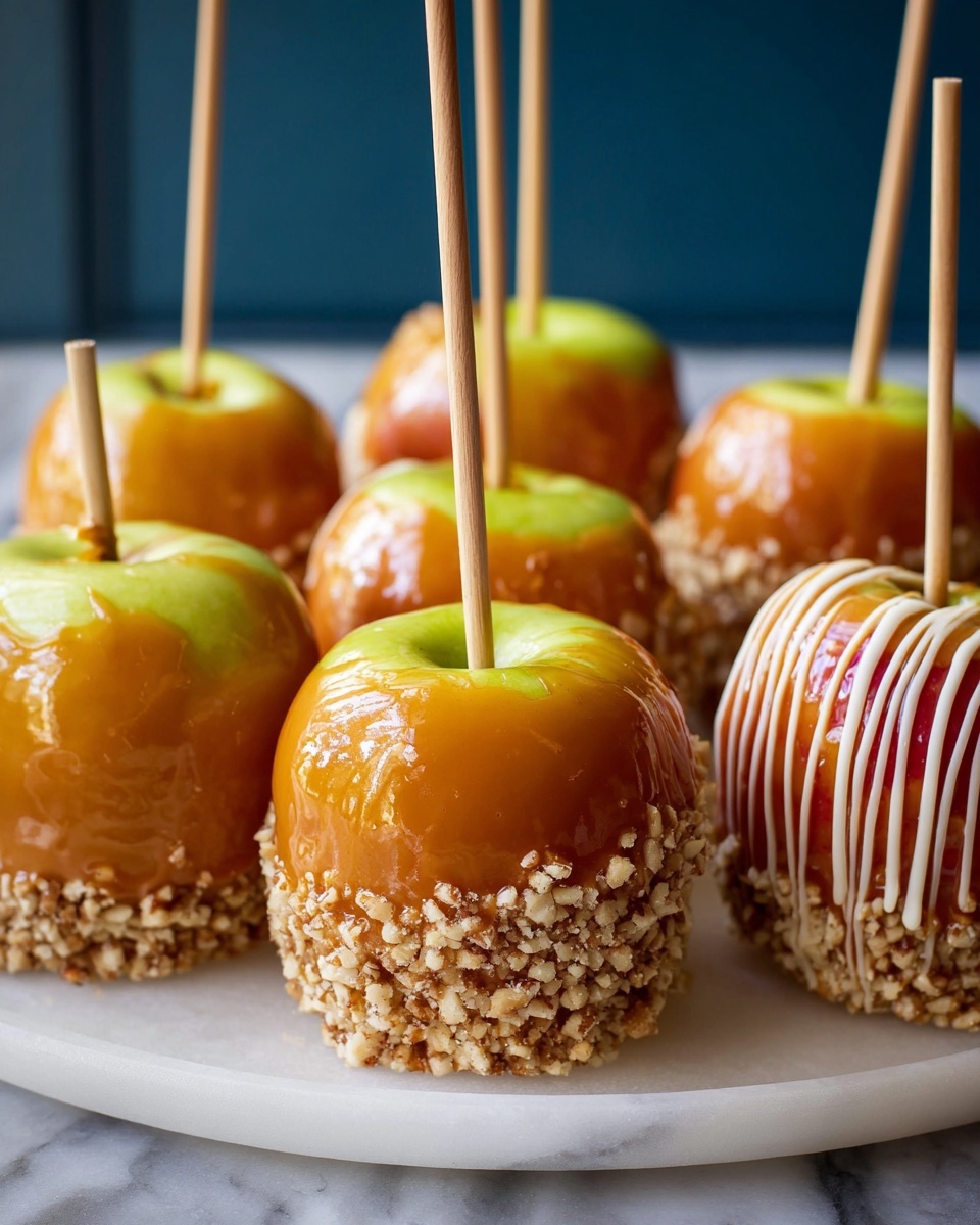Easy Caramel Apples Recipe - Recipe Image