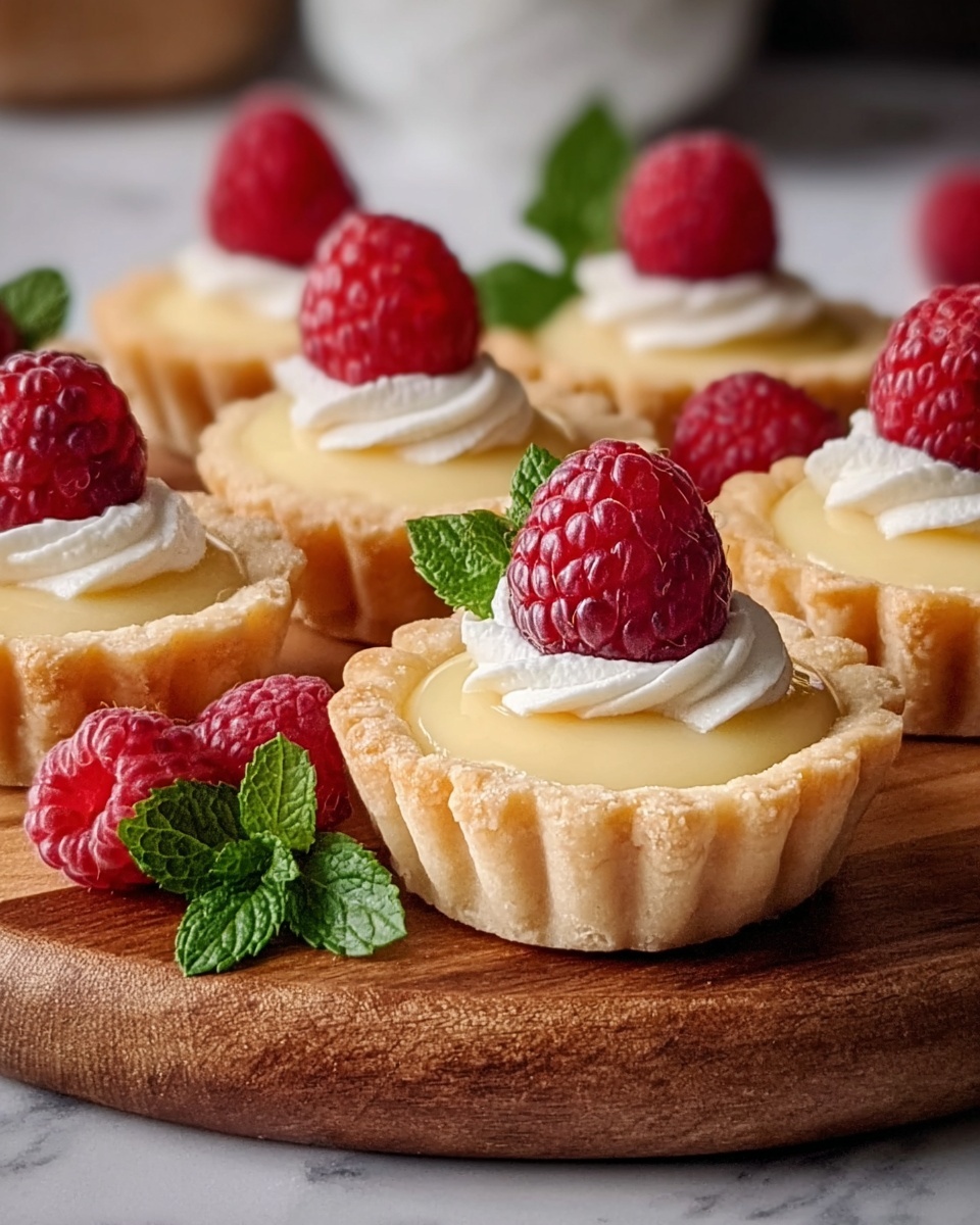 Raspberry Vanilla Tarts – An Elegant and Delicious Dessert Recipe - Recipe Image