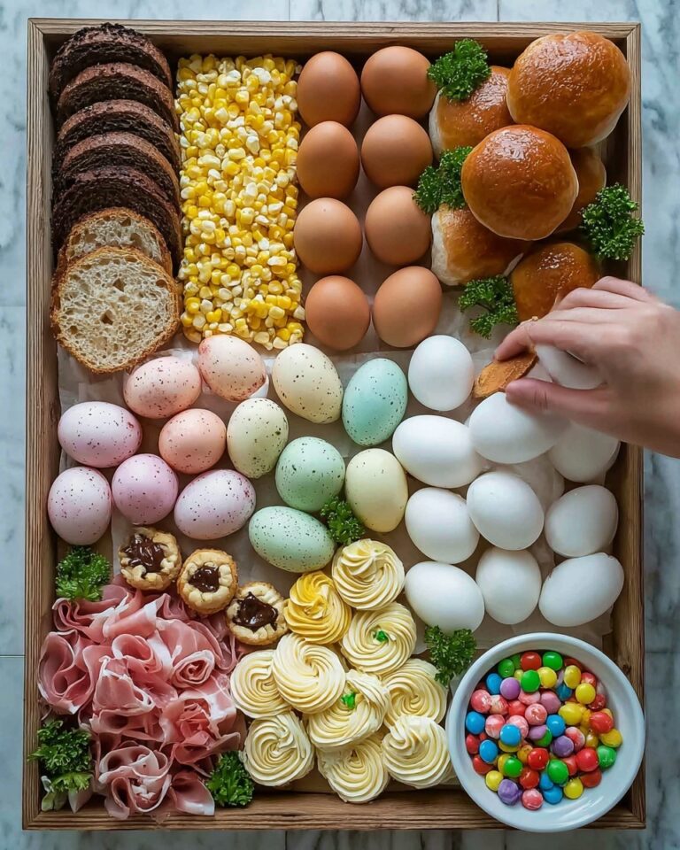 Irresistibly Festive Easter Candy and Cheese Board Recipe