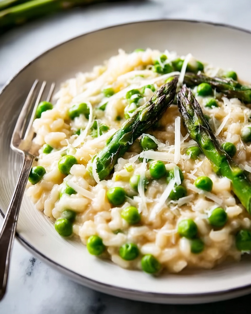 Vegan Asparagus Risotto Recipe - Recipe Image