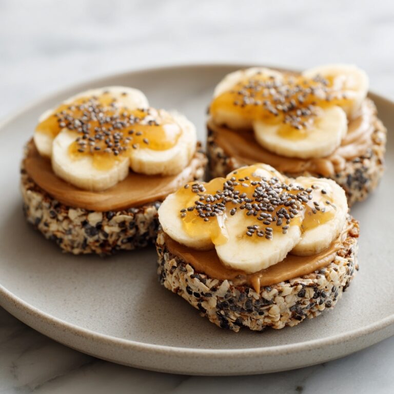 Nut Butter Rice Cakes – Crunchy, Creamy Power Snack Recipe