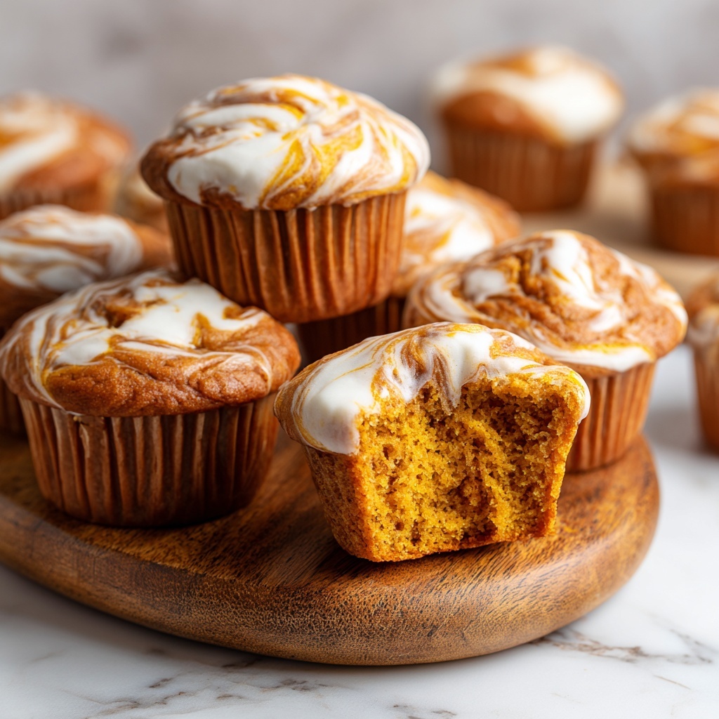 Pumpkin Cream Cheese Muffins Recipe - Recipe Image