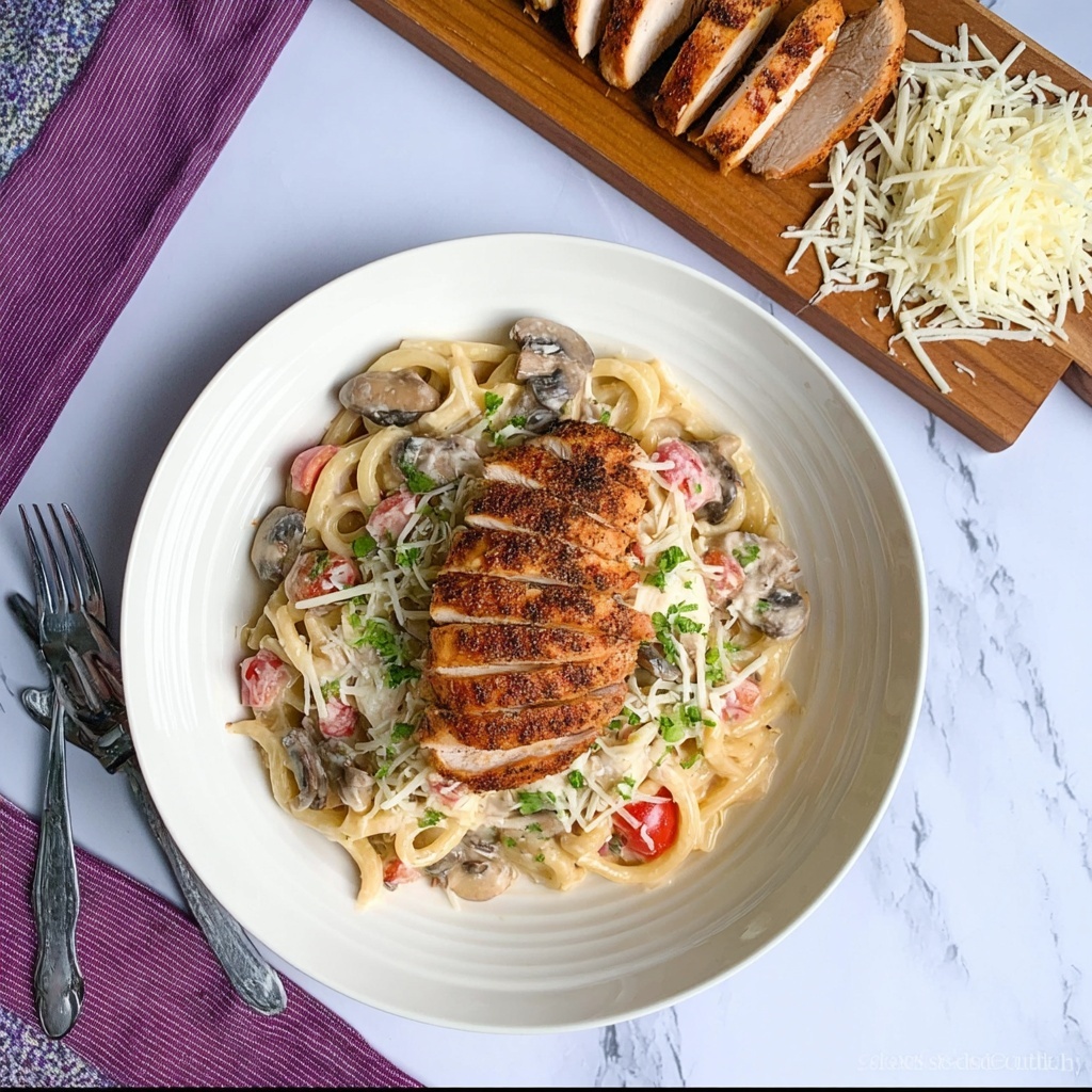 Healthier Cajun Chicken Pasta Recipe - Recipe Image