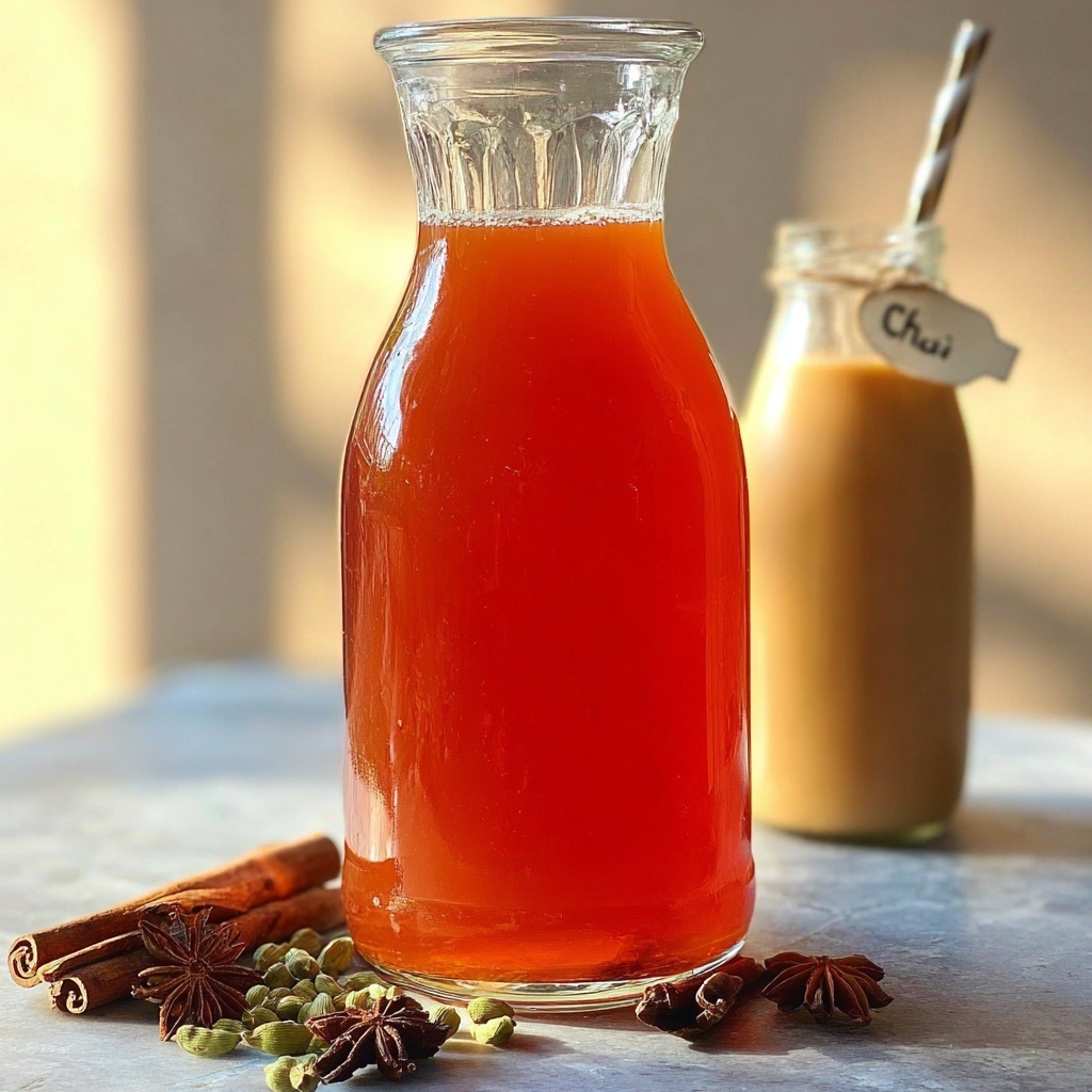 Homemade Chai Tea Concentrate Recipe - Recipe Image