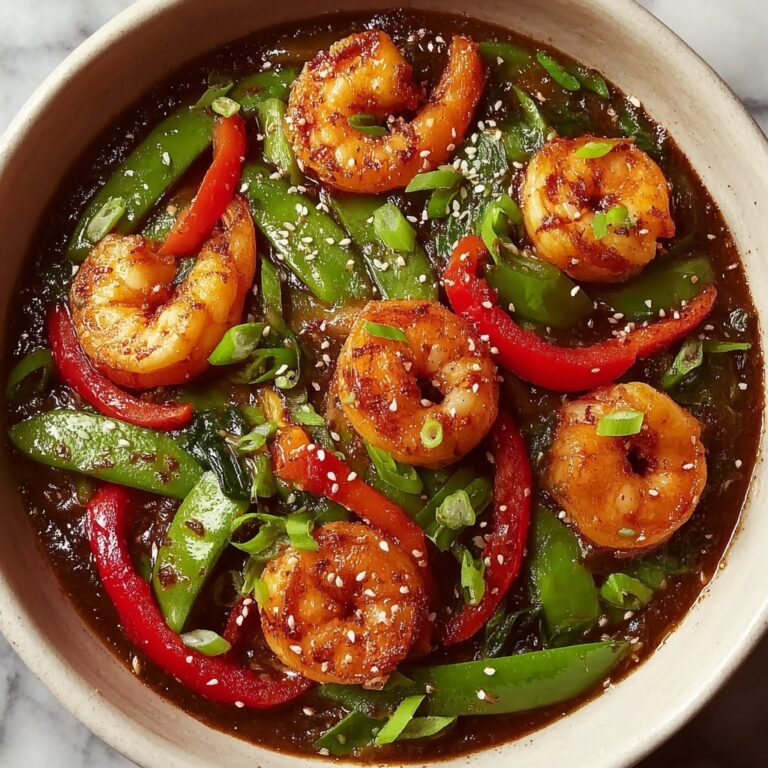 Savory Asian Ginger Shrimp Stir-Fry Recipe