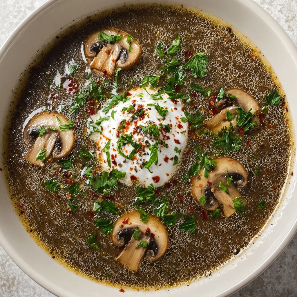 Hungarian Mushroom Soup Recipe - Recipe Image