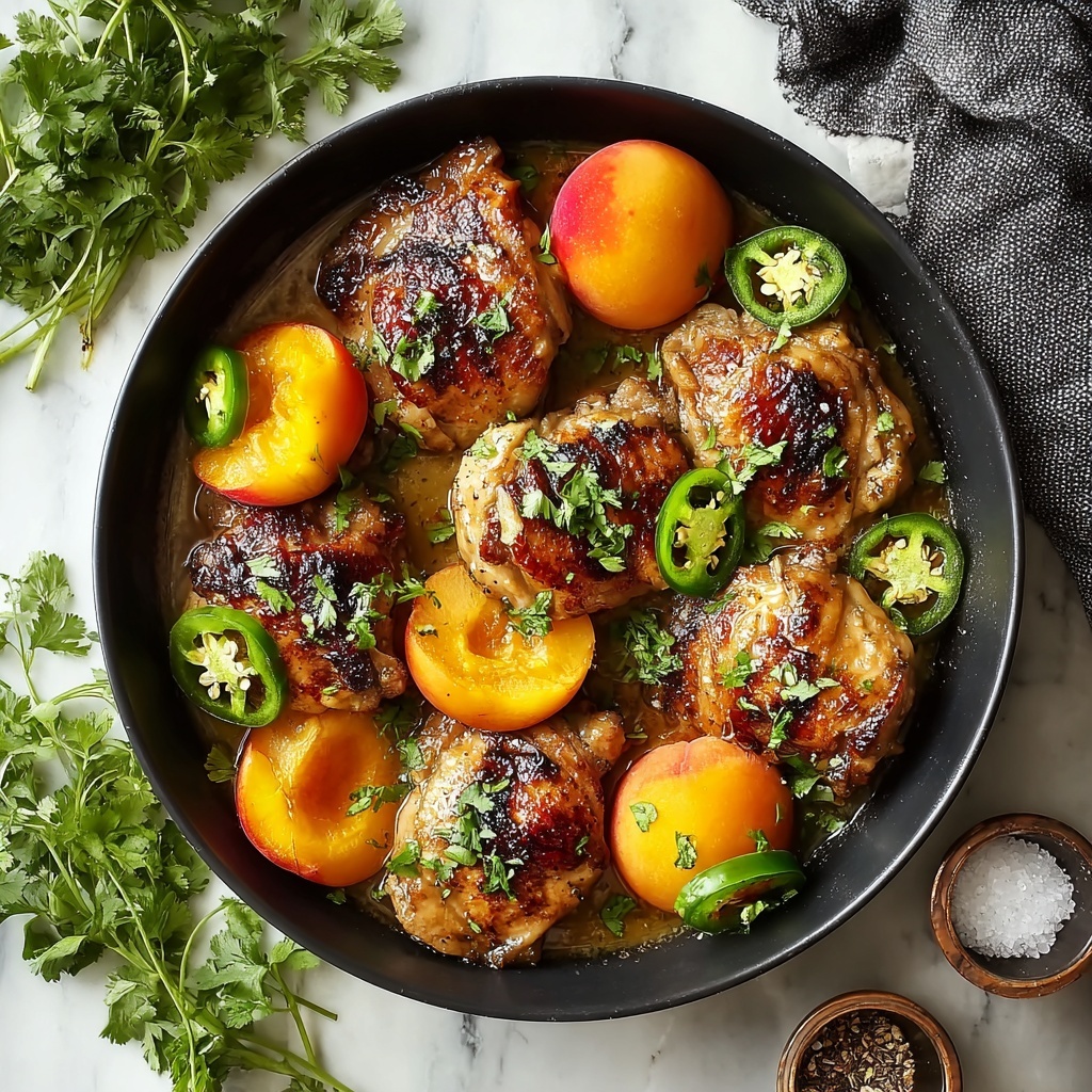 Jalapeno Peach Chicken Recipe - Recipe Image