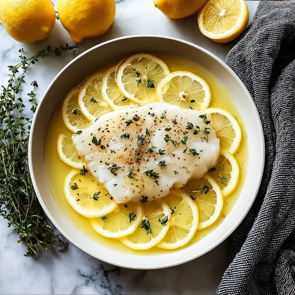 Lemon Butter Baked Cod Recipe - Recipe Image