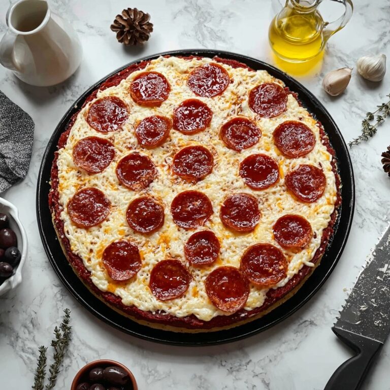 Pepperoni Pizza Layer Cake Recipe