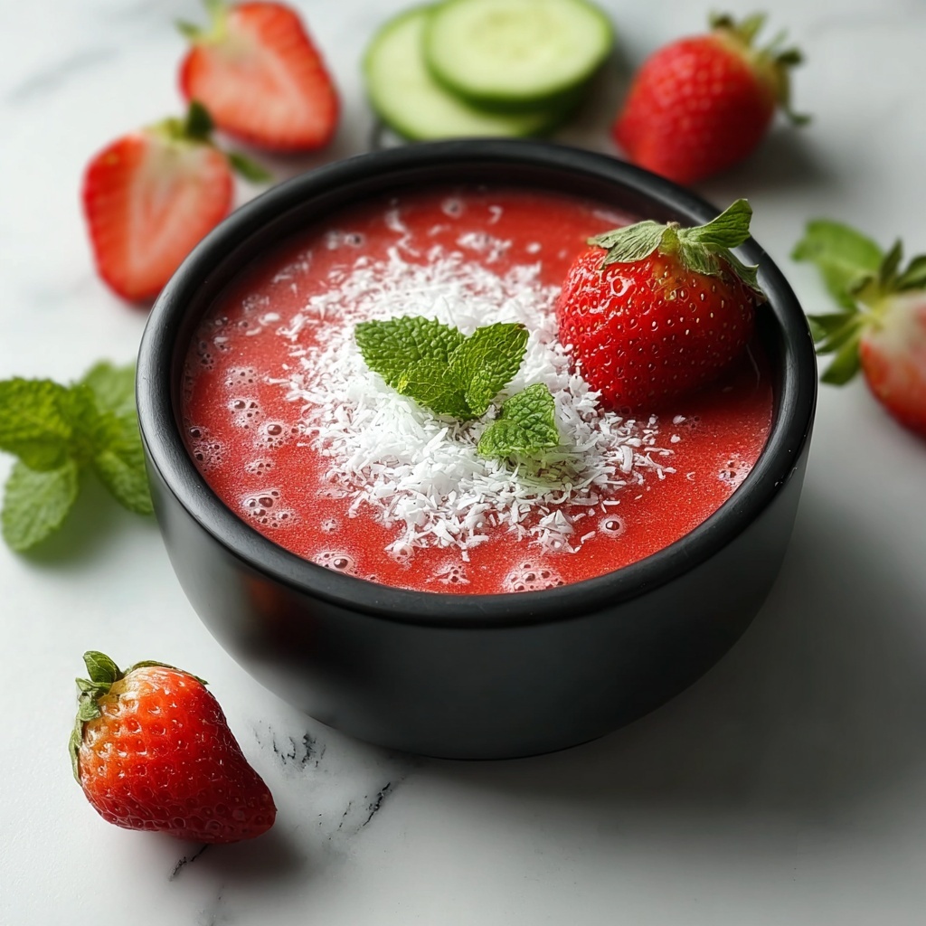 Strawberry Coconut Daiquiri Recipe - Recipe Image