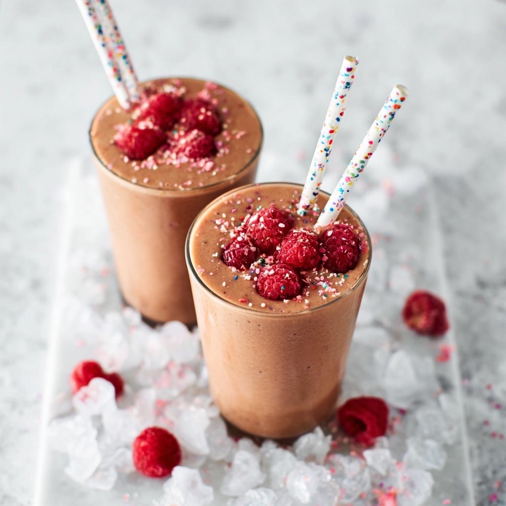 Healthy Chocolate Banana Shake Recipe - Recipe Image