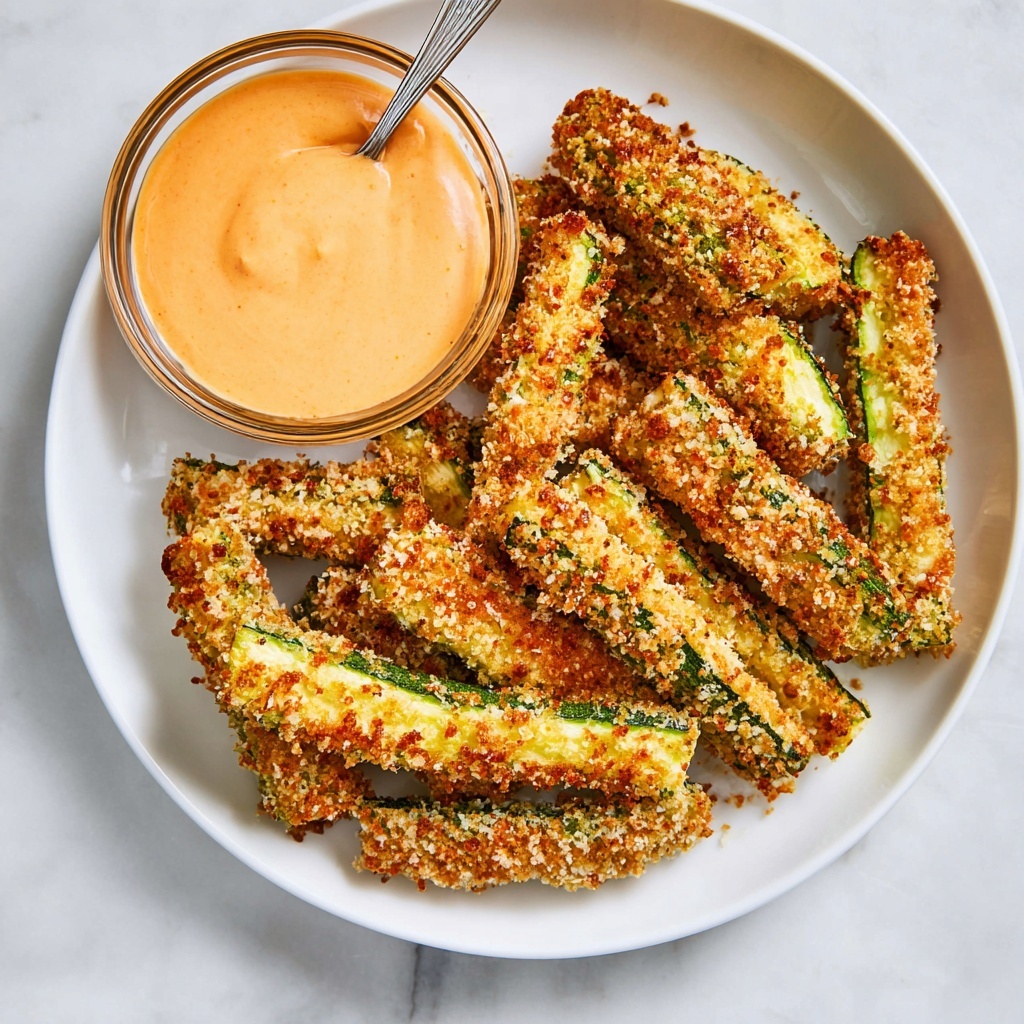 Baked Zucchini Fries Recipe - Recipe Image