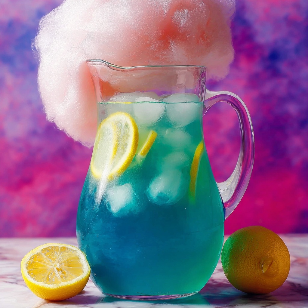 Blue Cotton Candy Lemonade Recipe - Recipe Image