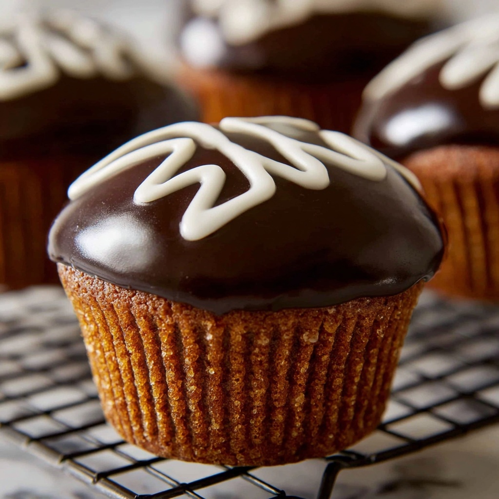 Homemade Hostess Chocolate Cupcakes Recipe - Recipe Image