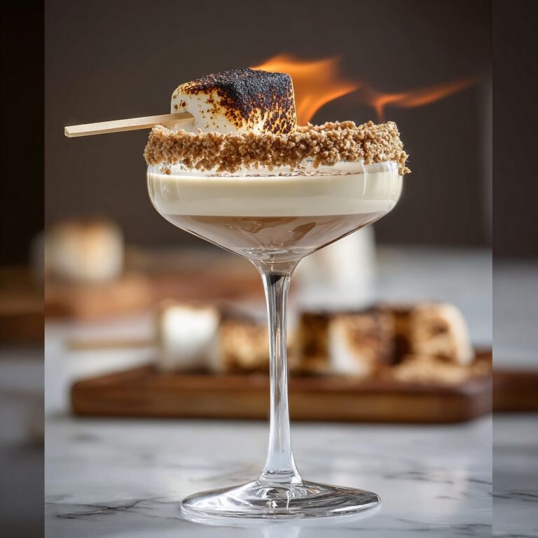 Toasted S’more Martini Recipe