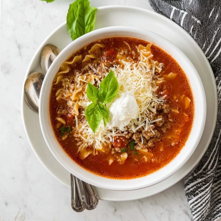 Instant Pot Lasagna Soup Recipe