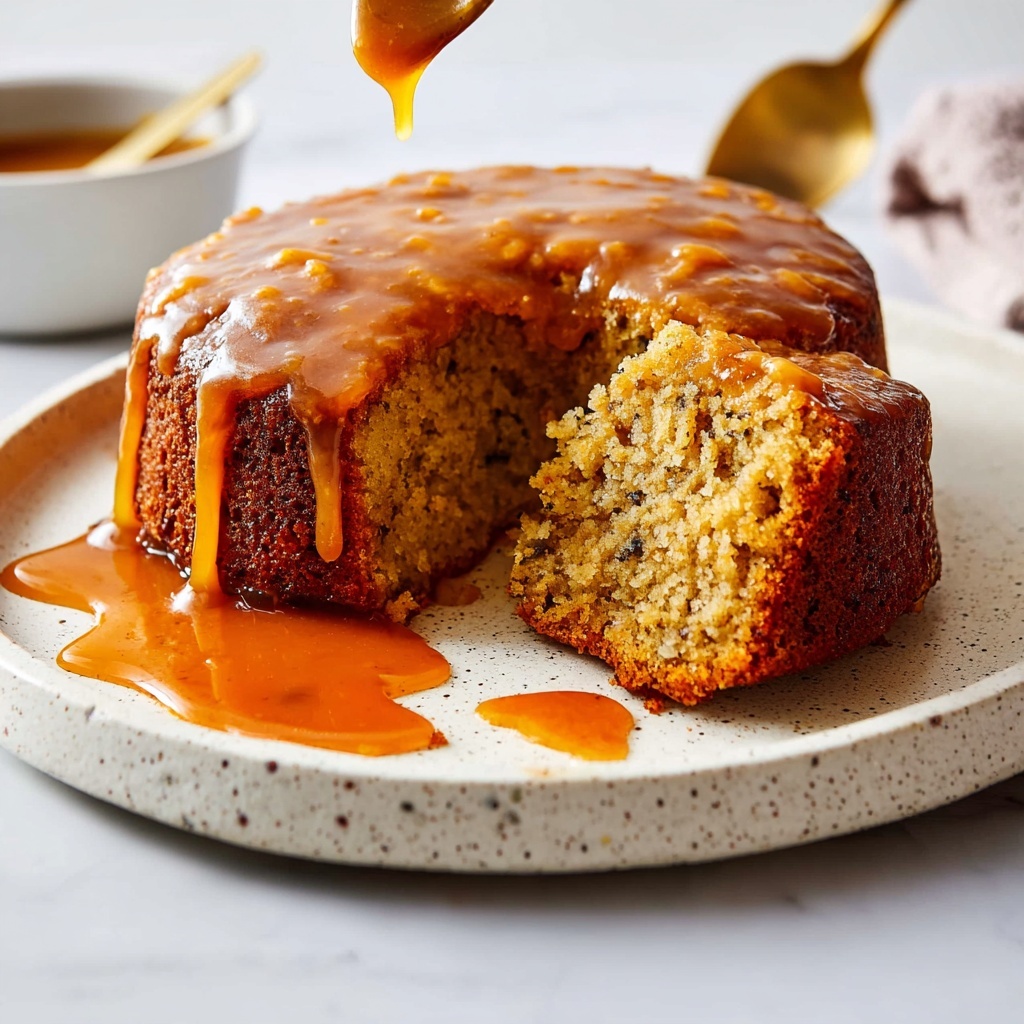 Sticky Toffee Pudding with Rich Toffee Sauce Recipe - Recipe Image
