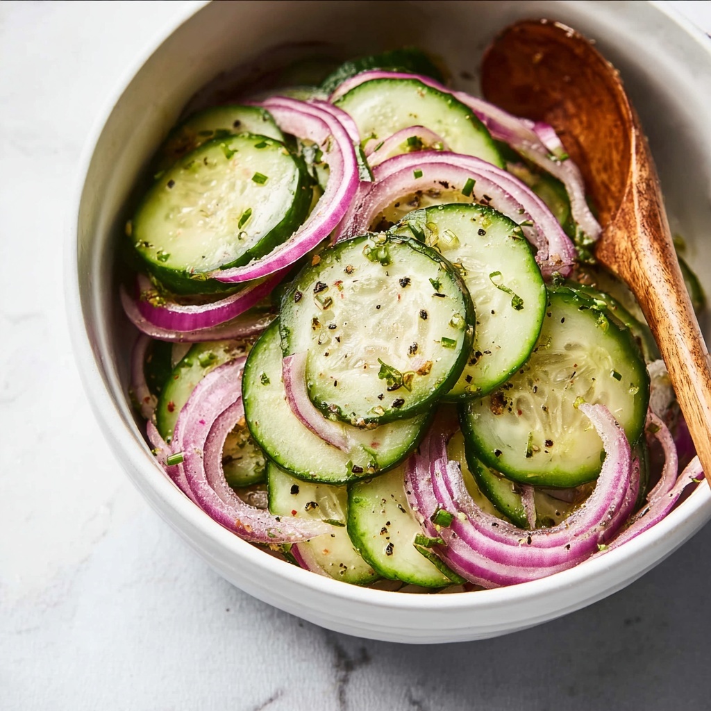 Cucumber Onion Salad Recipe - Recipe Image