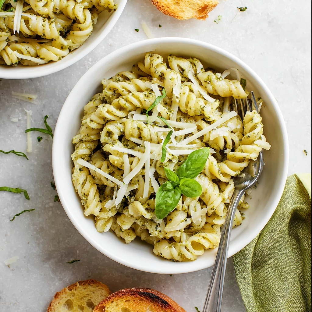 Pesto Cavatappi Recipe - Recipe Image