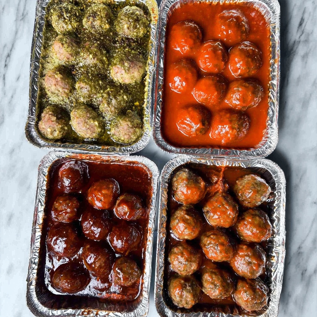Sheet Pan Party Meatballs Recipe - Recipe Image