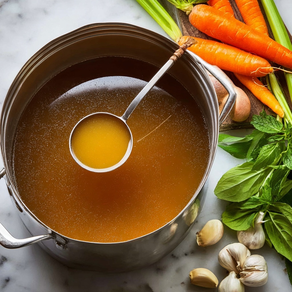 Homemade Chicken Broth Recipe - Recipe Image