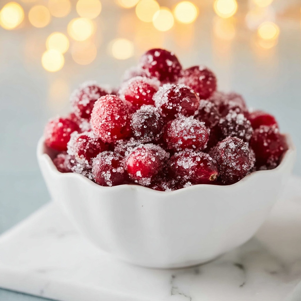 Sugared Cranberries Recipe - Recipe Image