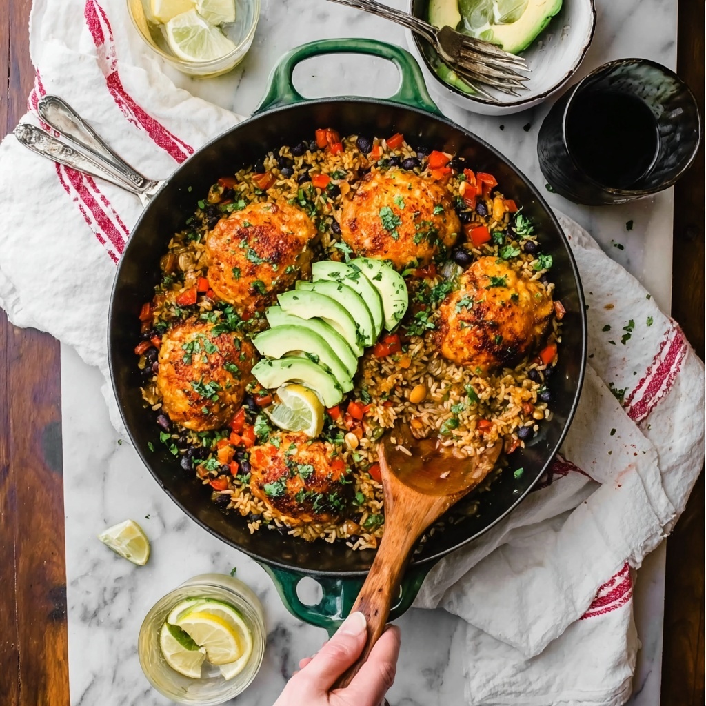 One Pan Cheesy BBQ Ranch Chicken Skillet Recipe - Recipe Image
